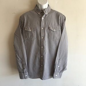 Lucky Brand Men’s button front dress shirt Large